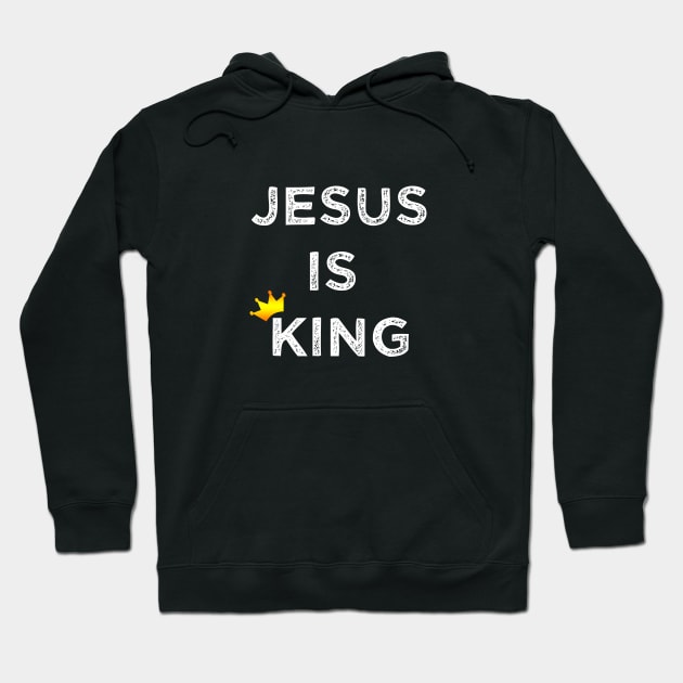 Jesus Is King Hoodie by LHogan90